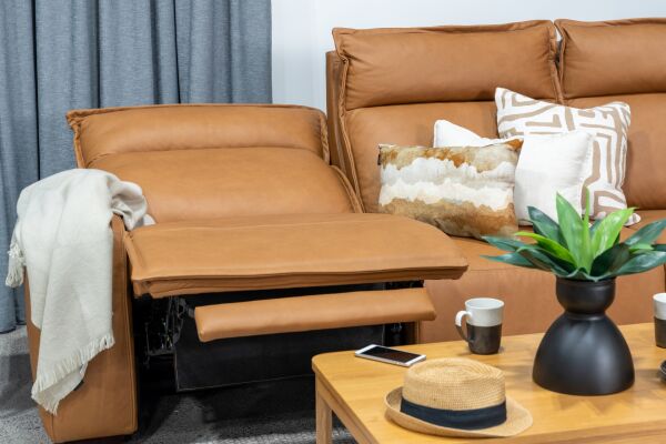 Hartford 3 Seater Twin Power Recliner & Headrests